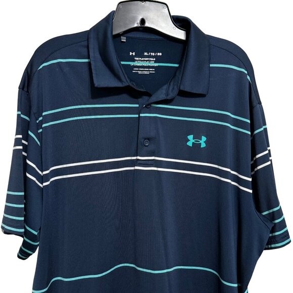 Under Armour The Playoff Mens‎ Golf Polo - Size XL - Picture 1 of 5